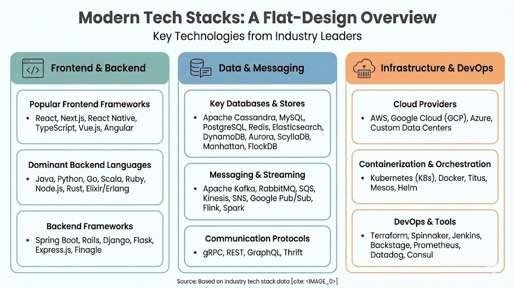 Design Stack Computer The System Design Decisions Behind Big Tech Stacks